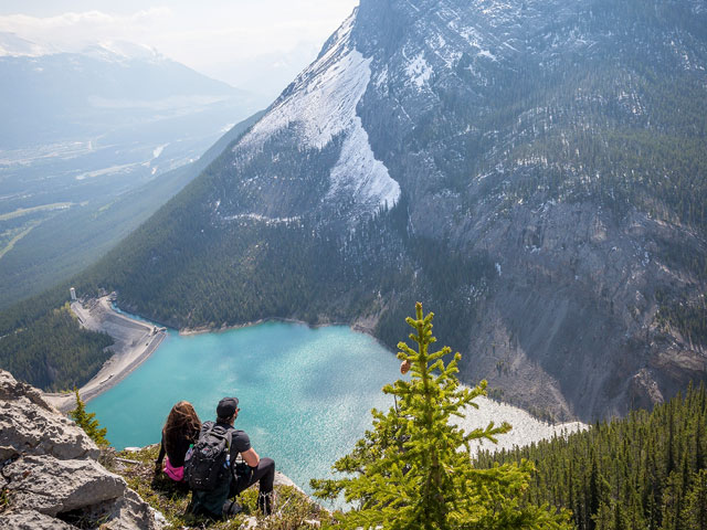 Hiking Mountain View